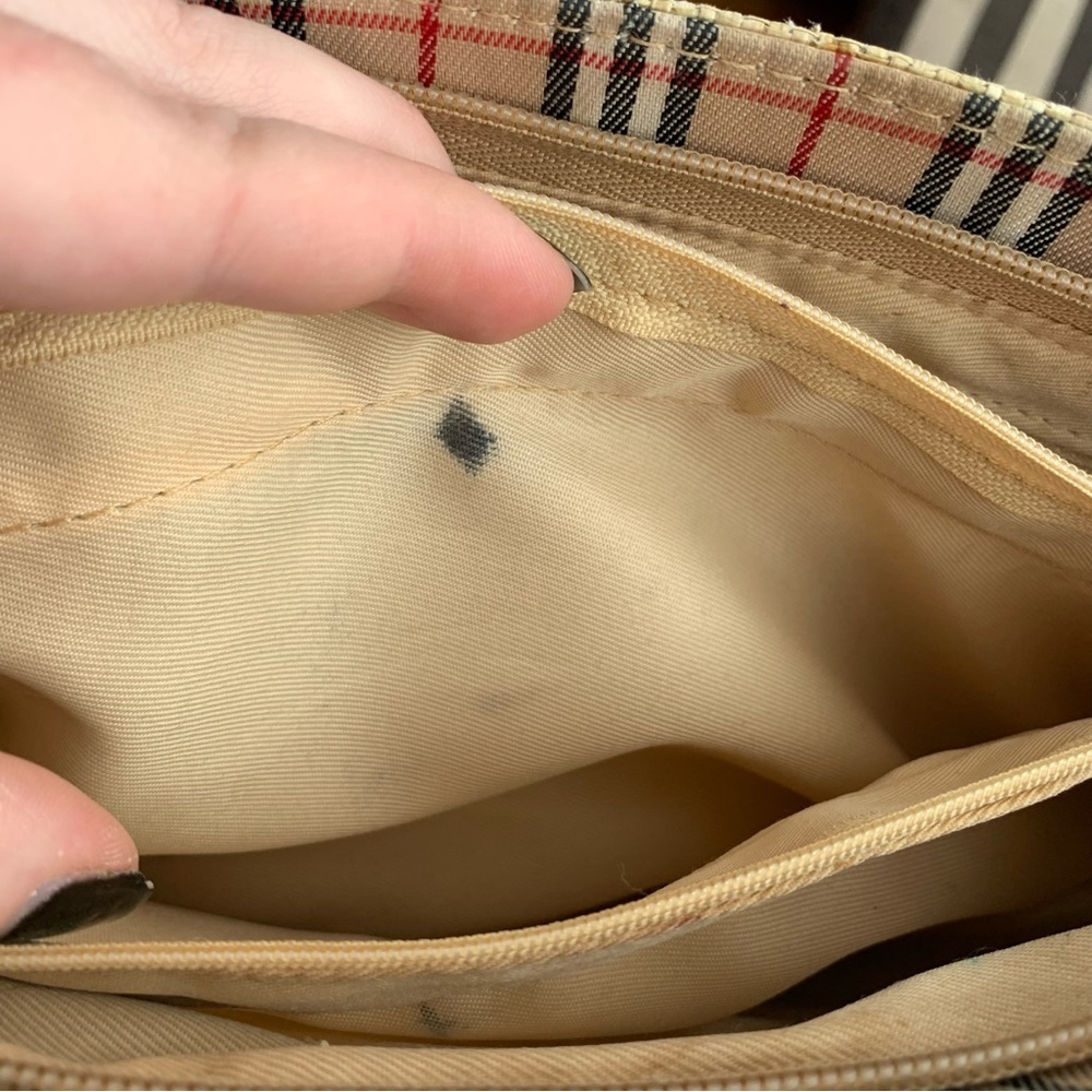 Kate SPADE JUTE BAG PLAID CHECK PRINT - Picture 10 of 11